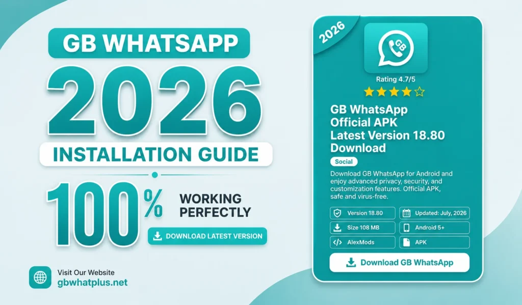 GB WhatsApp APK Installation Guide - gbwhatplus.net